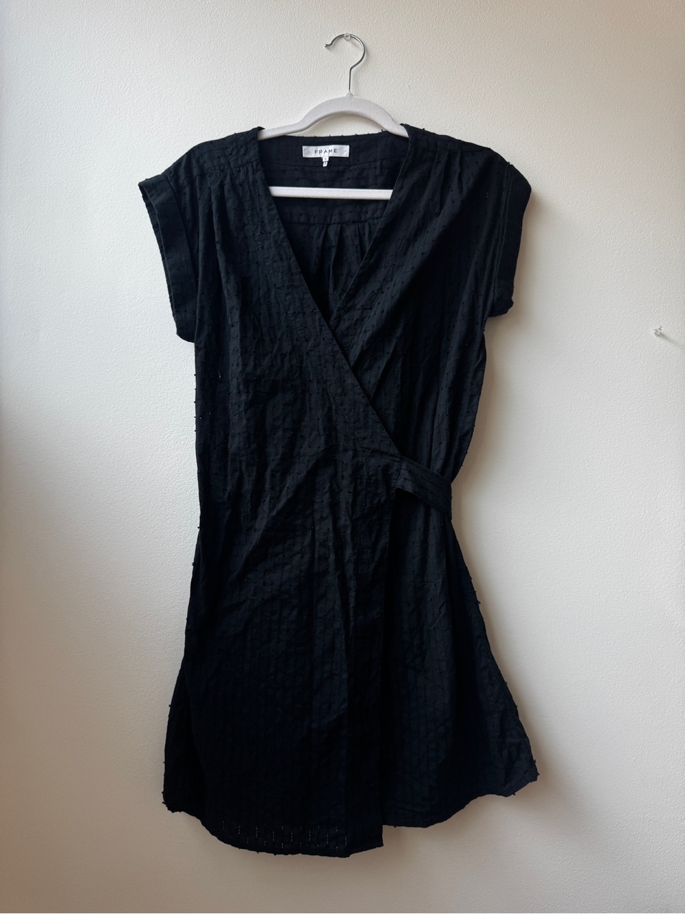 Frame Wrap Dress - Picture 2 of 5